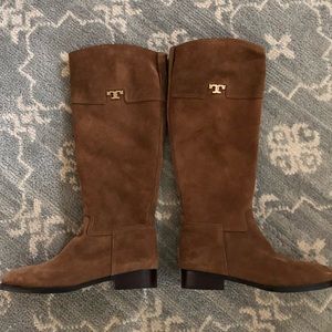 Tory Burch Suede Wembley Boots